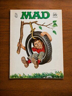 Vintage MAD Magazine Lot 1969-1982 – 4 VG Issues Acid-Free Bags